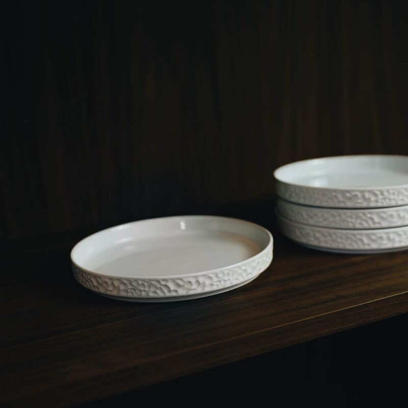 Vargen & Thor Servisen C tallerken 17,2 cm 4 stk hvit