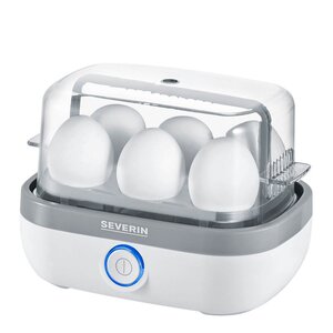 Severin Eggekoker EK3164  6 egg hvit