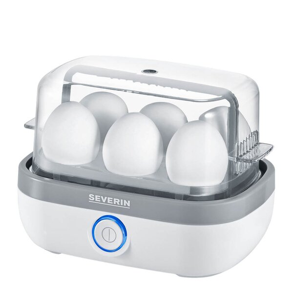 Severin Eggekoker EK3164  6 egg hvit