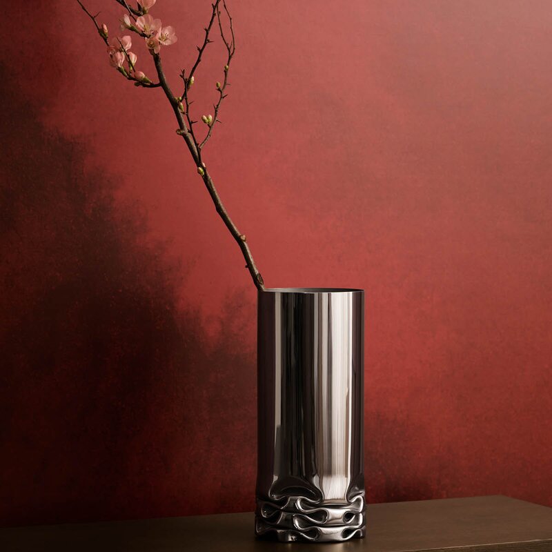 Design House Stockholm Hydraulic vase XL 32 cm stål