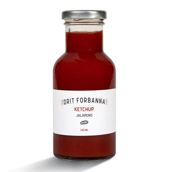 Drit Forbanna Jalapenos ketchup 0,25L