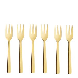 Aida RAW kakegaffel 6 stk gull