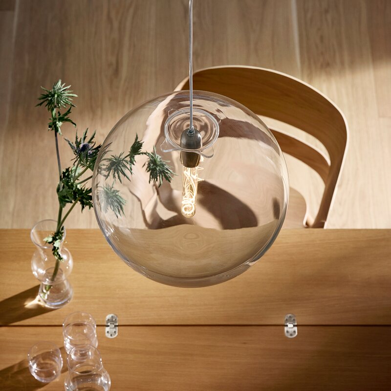 Design House Stockholm Lightning Luna taklampe 40 cm klar