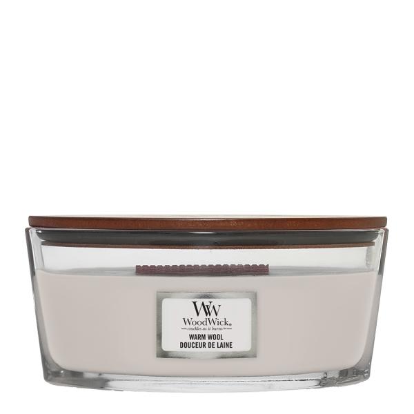WoodWick Ellipse duftlys warm wool nl