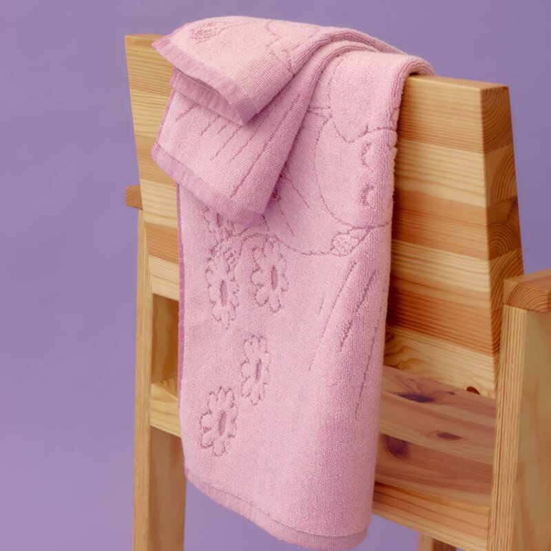 MoominArabia Mummi håndkle 30x50 cm Kjærester rosa