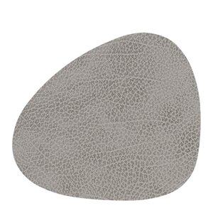 LIND DNA Curve Hippo glassbrikke 11x13 cm antrasittgrå