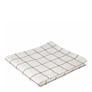 Holmen Tina duk 140x220 cm hvit/brun
