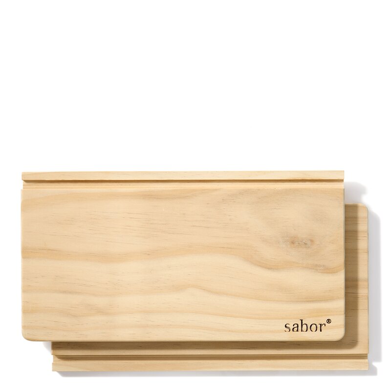 Sabor Trevig skjærefjøl 37x37 cm 2 deler accoya
