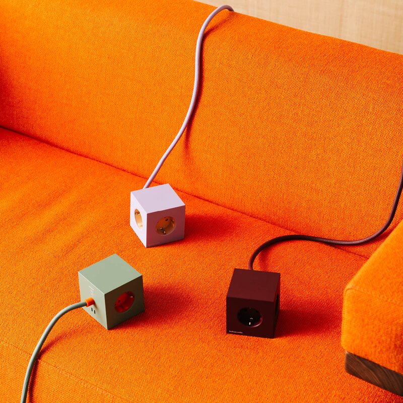 Avolt Square 1 Bauhaus Archiv USB-C kabel 1,8 m Gecko Bloom