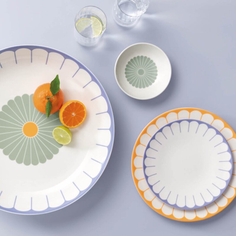 Villeroy & Boch Fleur bleu frokosttallerken/desserttallerken 21 cm blå