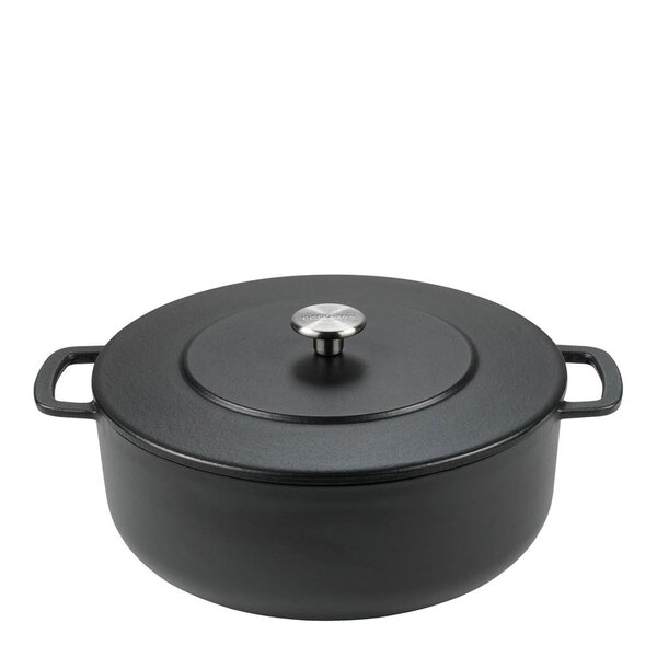Combekk Støpejernsgryte 28 cm 5,3L svart