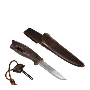 Light My Fire Swedish FireKnife 2in1 kniv med tennstål 22 cm cocoshell