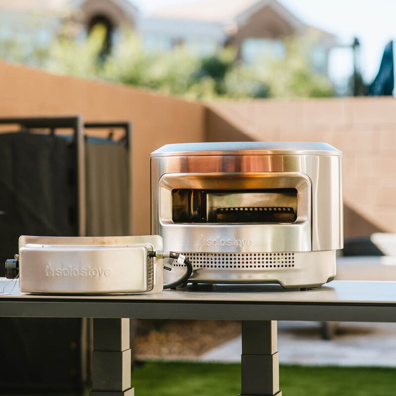 Solo Stove Gassbrenner til pizzaovn stål