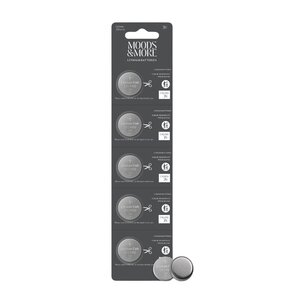 Moods & More CR2450-batteri 5 stk stål
