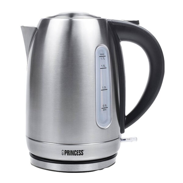 PRINCESS Vannkoker 1,7L 2200W rustfritt stål