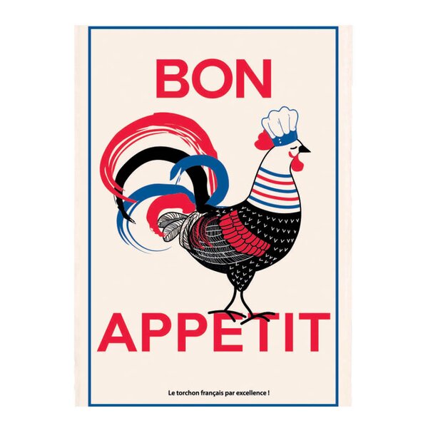 Maison Vivaraise Kjøkkenhåndkle 48x72 cm bon appetit