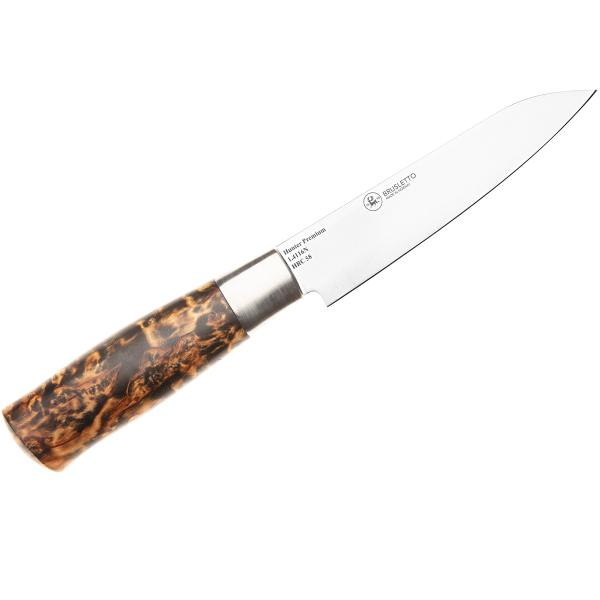 Brusletto Hunter premium chef grønnsakskniv 13 cm blank/natur