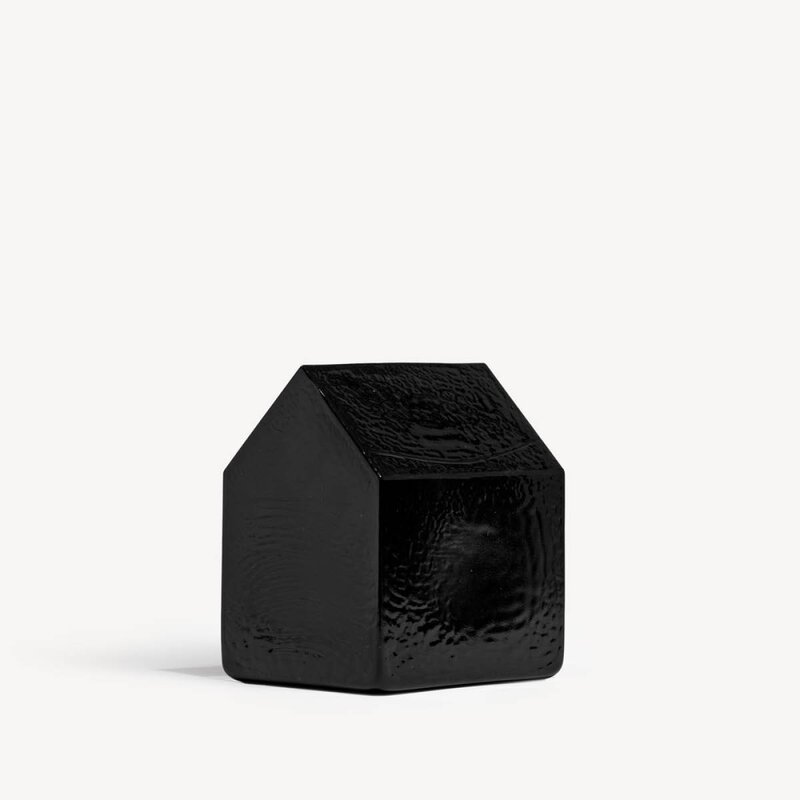 Kosta Boda Kosta Huset 12 cm svart
