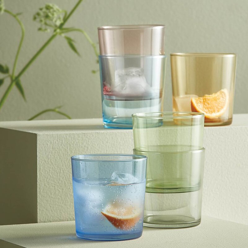 Aida Café vannglass 34,5 cl 6 stk multi
