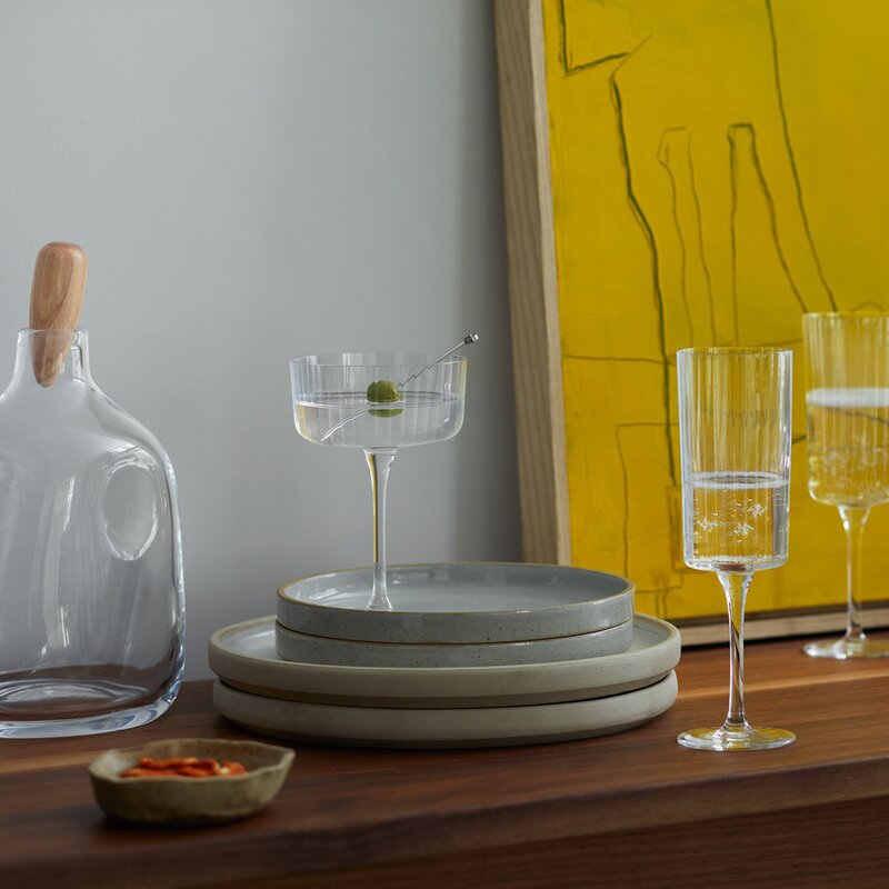 LSA International Gio Line cocktail/champagneglas 23 cl 4 stk
