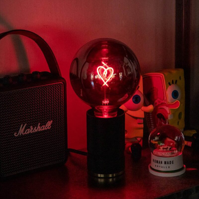 Elements Lighting MITB lyspære LED 17 cm Hjerte rød