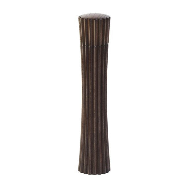 Legnoart Pleats salt- og pepperkvern keramisk 26 cm mørk asketre