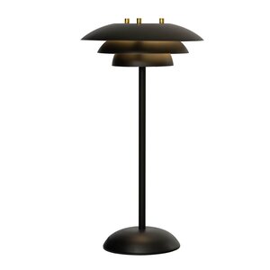 Aneta Lighting Epsilon Recharge portabel bordlampe 37 cm svart