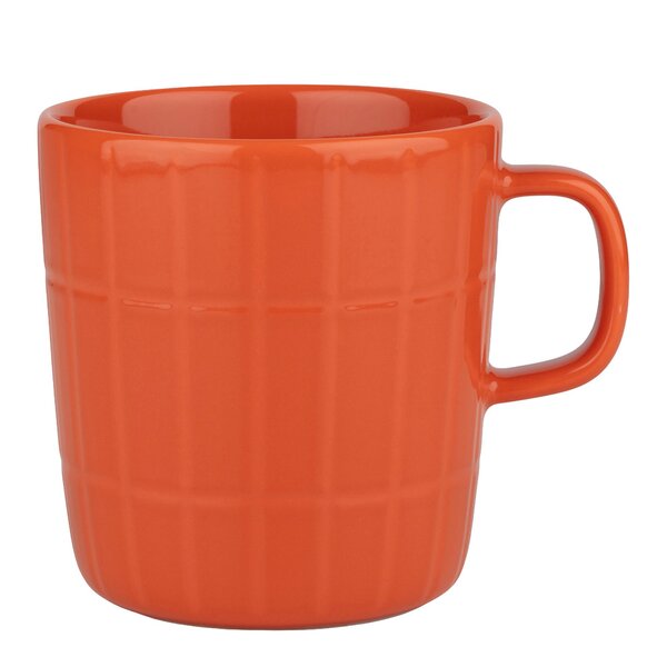 Marimekko Tiiliskivi krus 40 cl oransje