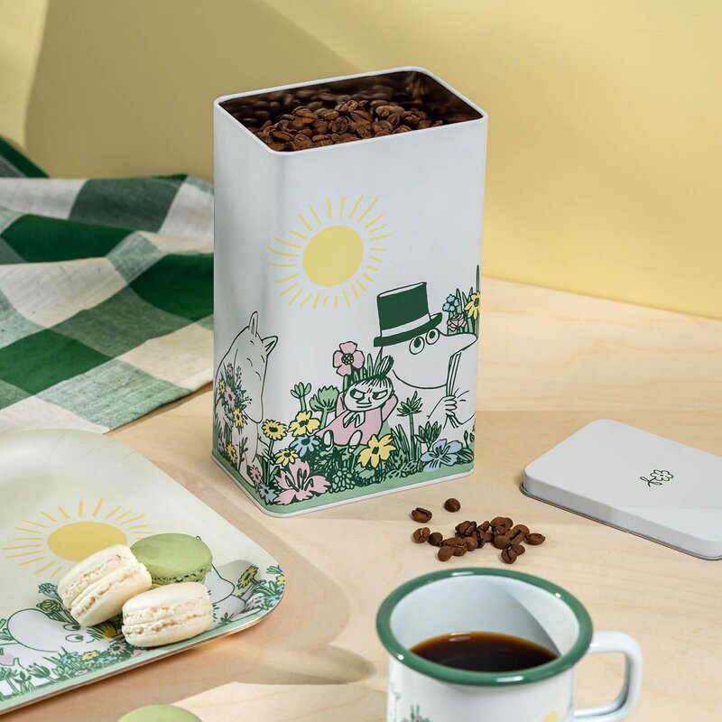 Muurla Mummi kaffeboks I Hagen 12x8x20 cm hvit