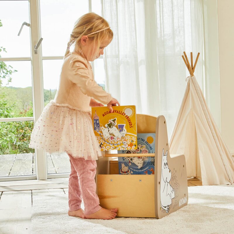 Barbo Toys Mummi oppbevaringstol 45x33x48 cm beige