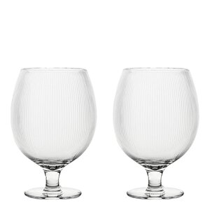 Sagaform Blanka ølglass 50 cl 2 stk klar