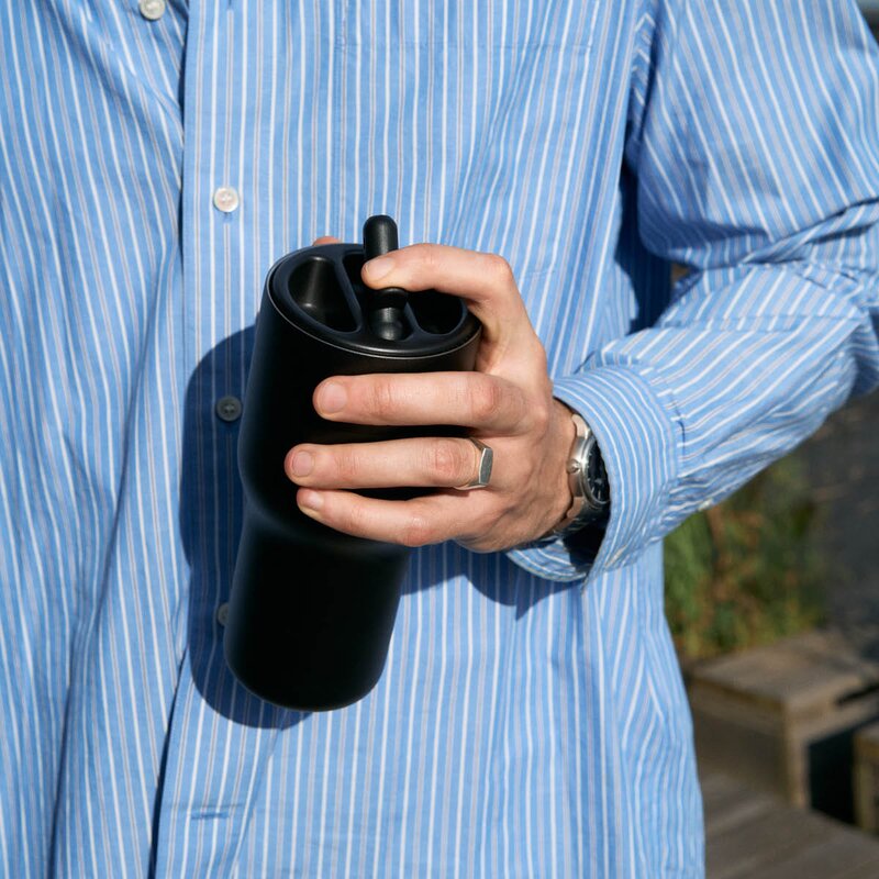 Eva Solo Sip-n-Go termo tumbler 0,9L svart