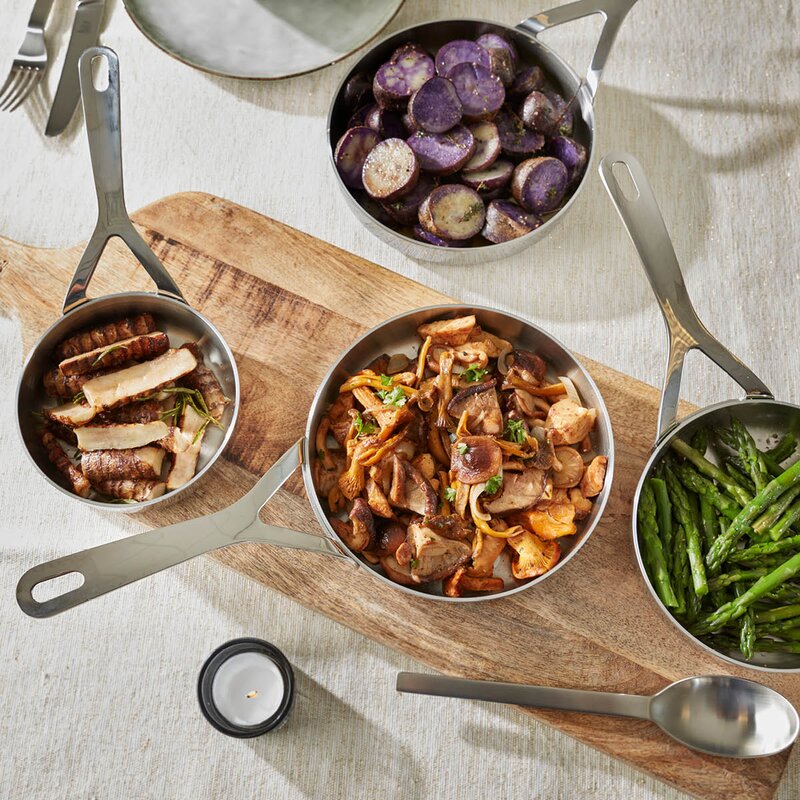 Demeyere Specialties 3 stekepanne mini 16 cm rustfritt stål