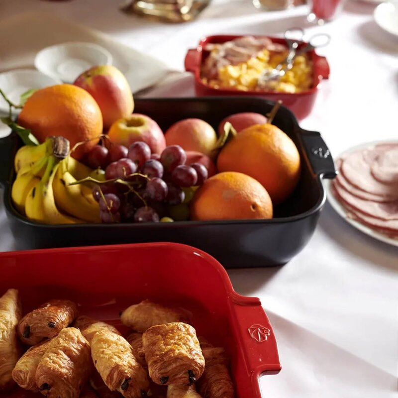 Peugeot Appolia ildfast form keramikk 22 cm matt svart