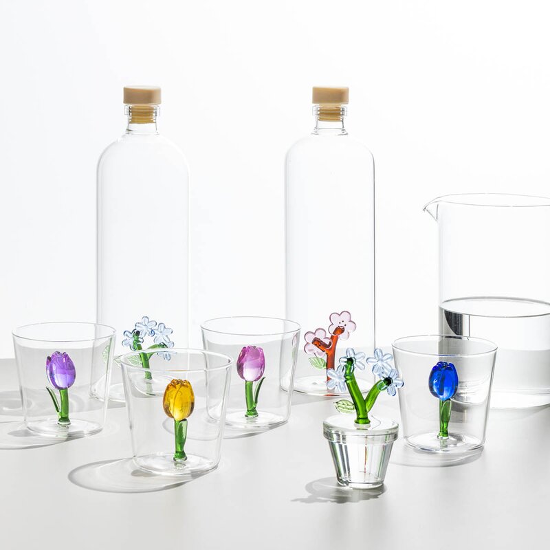 Ichendorf Milano Botanica vannglass 35 cl tulipan lilla
