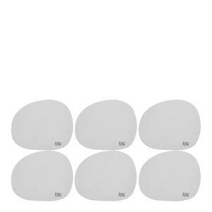 Aida RAW Soft glassbrikke 6 stk light grey