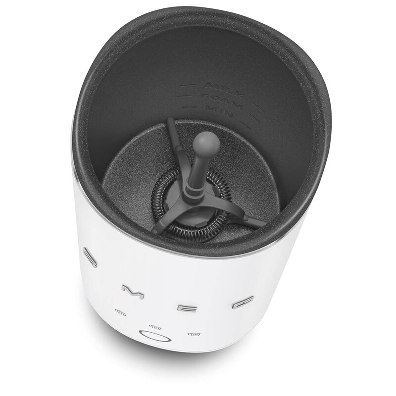 SMEG Mini melkeskummer MFF02 180 ml matt hvit