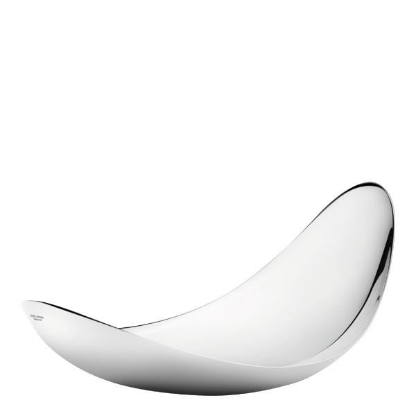 Georg Jensen Leaf skål 23 cm blank