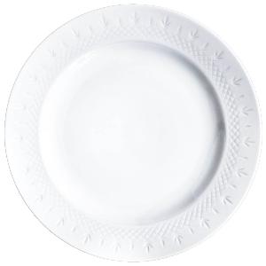 Frederik Bagger Crispy Porcelain middagstallerken 27 cm hvit