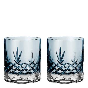 Frederik Bagger Crispy Lowball glass 38 cl 2 stk sapphire