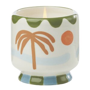 Paddywax Adopo duftlys lush palms Palm Tree grønn