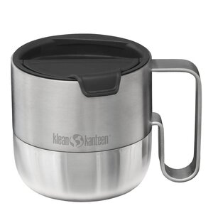Klean Kanteen Rise kopp 41 cl med flipplokk børstet stål