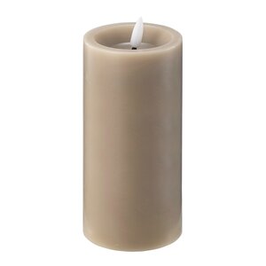 Edelweiss LED kubbelys 7,5x15 cm taupe