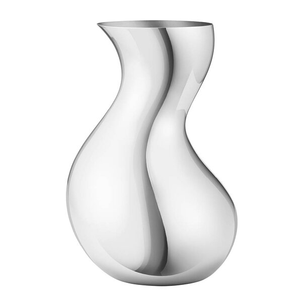 Georg Jensen Cobra vase medium 22 cm stål