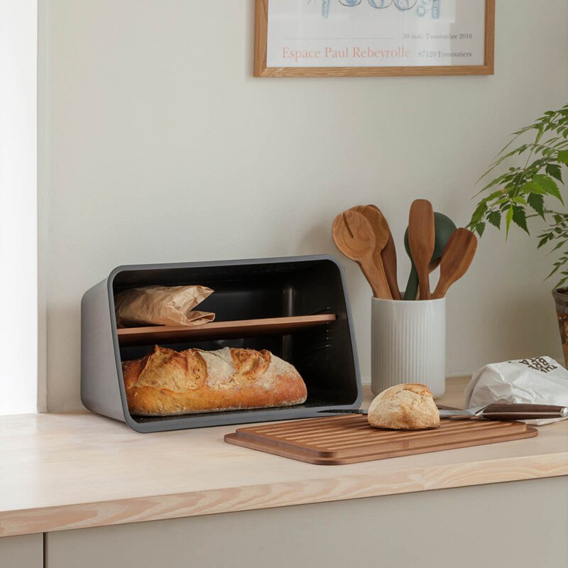 Eva Solo Nordic Kitchen brødboks 21x26x39 cm svart