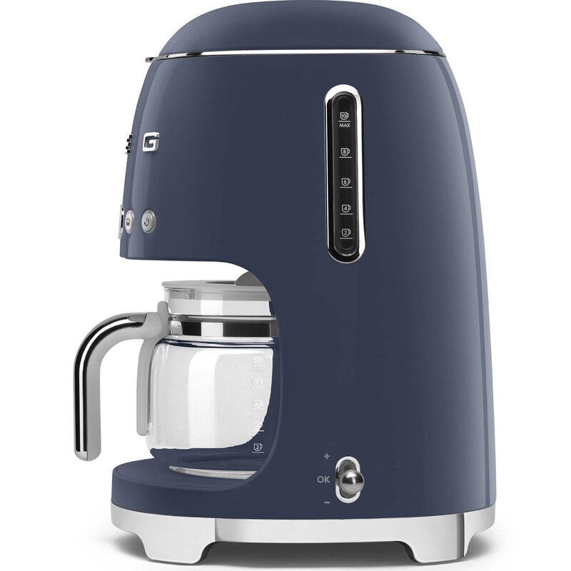 SMEG Kaffetrakter DCF02 1,4L navy blue