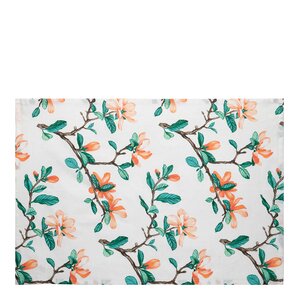 Stiernholm Magnolia kjøkkenhåndkle 50x70 cm hvit