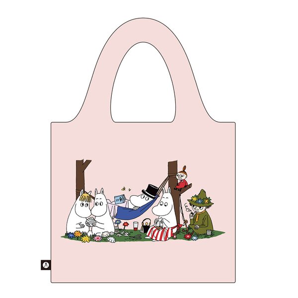 Les Artistes Mummi handlenett 20 L Piknik rosa