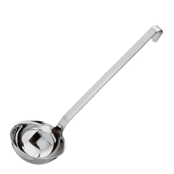 Rösle Øse med hellekant 34,5 cm rustfritt stål