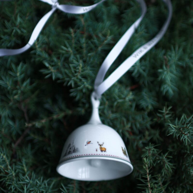 Wik & Walsøe Julemorgen julebjelle 2026 8,5 cm gledelig jul